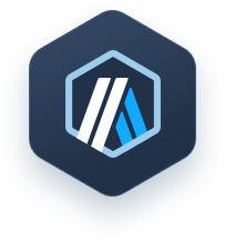 Arbitrum logo.